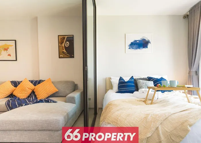 Cozy Sky Retreat Walk To Bts, Sukhumvit Soi 62 Apartment